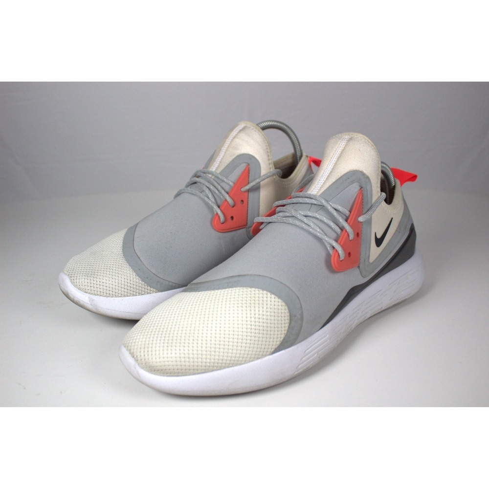 Nike Lunarcharge Infrared 933811-010 Mens US 13 Shoes Wolf Gray White Sneakers